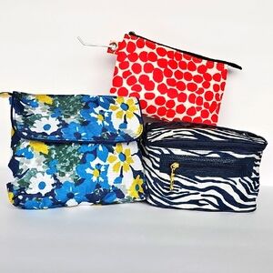 Cosmetic Bags Set Of 3